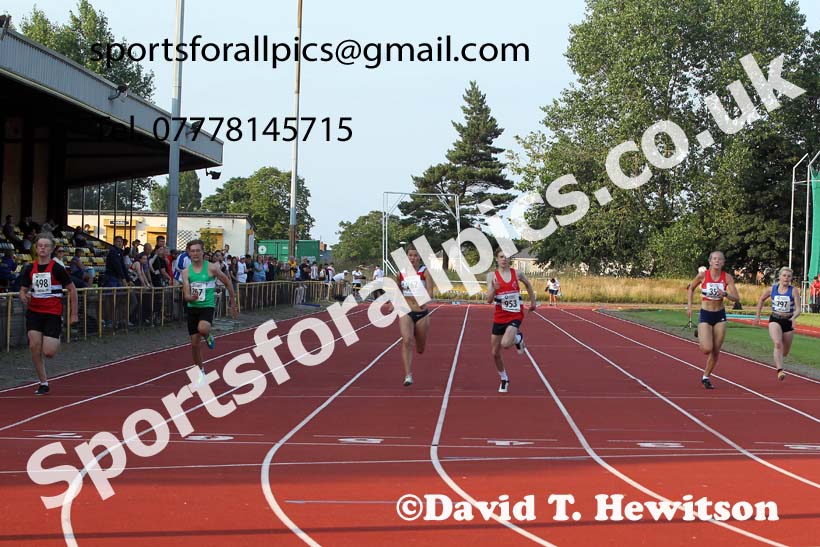 100 metres, 2021 North East Grand Prix 5, Monkton, Wednesday, July 21st. Photo: David T. Hewitson/Sports for All Pics